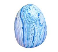 Œuf Fidget Toy - Balle Souple Rebondissement Lent, Mousse Polymère Silicone Géométrie Ovale, Réducteur Tension Compression Manuelle, Module Traitement Sensoriel | Aide Bureau pour Élèves & Salariés