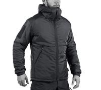 UF Pro - Delta Compac Jacket - Veste tactique d'hiver - Coupe-vent, imperméable, de petite taille, Noir , XL