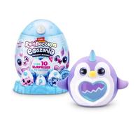 Œuf surprise peluche - RAINBOCORNS - Eggzania Frozen Mania - Thème givré - Peluche à découvrir - Accessoires inclus