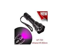 Uf-t20 infrarouge extérieur ir 850nm night vision zoom led lampe de poche lampe de poche