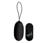 Œuf Vibrant En Silicone XL - Noir