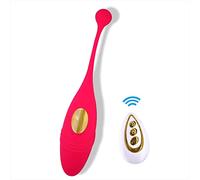 œuf vibrant femme à distance Culotte Vîbrante Femme avec Telecommande sans Fil Poînt G Anàlé Puissant,Invisible Mini oẹûf Vîbrante pour Femme a Distance Silencieux E7