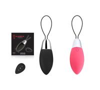 Œuf vibrant Hugbox Ultimate avec télécommande longue portée : Rose