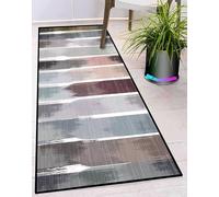 Ufamiluk paillasson Interieur Lavable antiderapant Long Moderne Design Traditionnel Tapis Couloir Long pour Magasin événements et fêtes cinéma église 50x120cm ColorJ