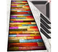 Ufamiluk Tapis Cuisine Absorbant Devant evier Lavable et Absorbant Long antiderapant Moderne Tapis Devant evier pour Magasin événements et fêtes cinéma église 60x100cm Color J