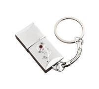 UFARID Une Rose Haute Vitesse Externe Mémoire de Stockage USB Memory Stick U Disque Flash Drive pour PC Ordinateur Portable (32Go, Argent)