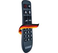 Ufb1100 533 Télécommande Universelle 20 Touches Pour Seniors Télécommande De Remplacement Tv Télécommande Simplifiée Piles Incluses