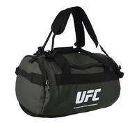 UFC Sac de Sport Kaki Licence Officielle Homme/Femme - Grand Sac Gym & Training - Collection 2025/2026 - Multi-Poches, Résistant & Pratique - 57 L