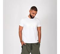 UFC T-shirt Blanc Officiel Homme - 100% Coton - Collection 2025/2026 - Sport, Training & Streetwear - Tailles S à XXL