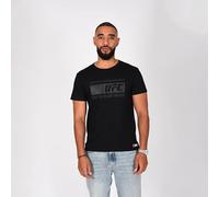UFC T-shirt Noir Officiel Homme - 100% Coton - Collection 2025/2026 - Sport, Training & Streetwear - Tailles S à XXL