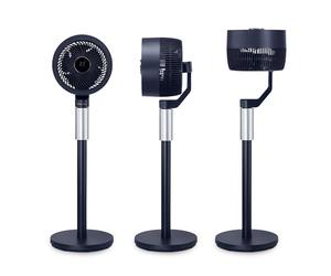 UFESA 3D70 Ventilateur de Circulateur d'Air avec Oscillation 3D 360º, Multidirectionnel, 70W, 3 Vitesses, 3 Modes, 1m Haut, Télécommande, Minuterie, Écran LED, Bleu