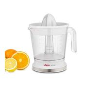 Ufesa Activa EX4942 Extracteur de jus éléctrique,40W de puissance, avec 2 cônes de tailles différentes et rotation double sens. Régulateur de pulpe, amovible et lavable au lave-vaisselle, 1 L
