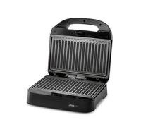 Ufesa Appareil à sandwich Thor Compact 750W, Plaques Grill Antiadhésives, Capacité 2 Paninis, Contrôle Automatique de Température, Rangement Vertical, Sans PFOA, Cuisine Saine, Système Range-Câble