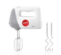 Ufesa Batteur Provence Pétrin à Fouets 600W, 5 Vitesses + Turbo, 2 Fouets pour Battre et 2 Pétrisseurs, Fonction Battre, Mélanger et Pétrir, Bouton d’Ejection, Design Ergonomique, Pâtisserie et Pain