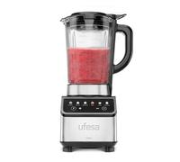 Ufesa Blender Digital Citrine 1200W, Carafe en Verre 1,5L, 7 Fonctions Automatiques, 4 Lames Inox, Autonettoyage & Glace Pilée, Smoothies, Commande Tactile, Antidérapant