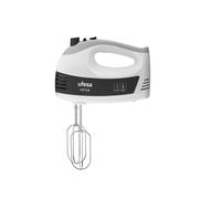 Ufesa BV5655 Multimixer Gyro Delux Batteur Électrique avec Bol Rotatif, 500W, 5 Vitesses Plus Turbo, 2 Fouets Hélice, 2 Crochets Pétrin, Inox