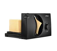 UFESA CF0918 Katana Trancheuse Électrique avec Lame en Acier Inoxydable Amovible, 170mm de Diamètre, Épaisseur Réglable 0 à 15mm, Bouton Sécurité, Base Pliable et Amovible, 150W