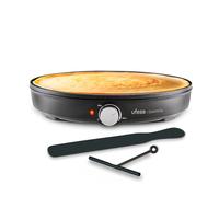 Ufesa Crêpière Dolcevita 1000W, Plaque Antiadhésive de 30 cm, Contrôle de Température Réglable, Voyant avec Thermostat, Sécurité Thermique, Pieds Antidérapants, Accessoires Inclus