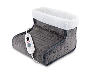 Ufesa FH BM Botte chauffante électrique, 100W, jusqu'à la taille 47 (EU), 3 niveaux de température, arrêt automatique, lavable, chaleur enveloppante