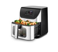 Ufesa Friteuse à Air 7,5L 2200W avec Écran Digital Interactif 4,3", Application Intelligente, 10 Programmes, Fenêtre avec Éclairage Intérieur et Technologie Air Pulse Ultra 360ºC à Double Résistance