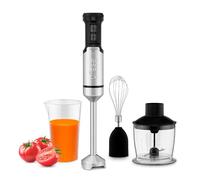 Ufesa Galaxy Max Mixeur Plongeant, Puissance 1500 W, Contrôle de 24 vitesses + TURBO, 4 Lames Haute Efficacité, Design Ergonomique et Anti-éclaboussures, Accessoires Inclus, Sans BPA