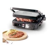 Ufesa Grill électrique K2 2000W - Sandwich Maker, Plancha de Cuisine Électrique et Grill, Ouverture 180º, Écran LED, Température Réglable, Plaque Supérieure Ajustable en Hauteur, Plaques Antiadhésives