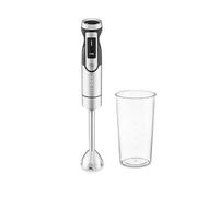 Ufesa Jupiter Mixeur Plongeant 1500W, Contrôle de Vitesse Variable, Écran LCD, Fonction Turbo, 4 Lames Haute Efficacité, Acier Inoxydable, Design Anti-Éclaboussures, Verre Doseur 600 ml