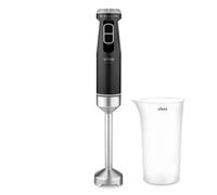 Ufesa Mixeur plongeant Mars 1200W, Contrôle de Vitesse Variable, Fonction Turbo, 4 Lames Haute Efficacité, Pied Amovible, Acier Inoxydable, Design Ergonomique, Anti-éclaboussures, Verre Doseur
