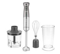 Ufesa Mixeur Plongeant Neptune Max Go, Rechargeable, Batterie 2000 mAh, 5 Vitesses, USB-C, 4 Lames, Hachoir 500 ml, Verre Doseur 700 ml, Fouet Émulsionneur