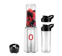 Ufesa Nutrifusion Blender Personnel Portable 500W, 4 Lames Inox, Broie la Glace, 2 Bouteilles Portables 500ml, Nettoyage Facile