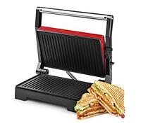 Ufesa PR1000 Fuji Grill Viande et Croque Monsieur Multifonction, 1000W, Plaques Antiadhésives, Ouverture à 180º, Sans BPA, Poingée à Froid