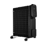 Ufesa RD2500D Radiateur à Huile Portable 2500W, Écran Tactile Numérique, Minuterie 24h, 3 Niveaux de Puissance, Température Réglable 5 a 35ºC, 11 Éléments, Anti-Basculement