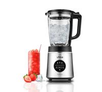 Ufesa Rock Crystal Blender, Puissance 1800W, Carafe en Verre 1,75L, Contrôle de Vitesse Électronique, Broyage de Glace, 6 Lames en Acier Inoxydable, 4 Programmes Automatiques