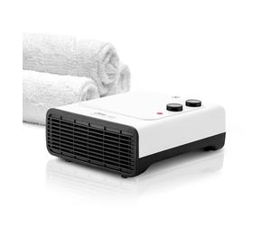 Ufesa Sigma Radiateur soufflant plat 1800 W IP21 pour salle de bain, 3 niveaux de puissance, protection contre la chaleur et le froid, utilisation à plat, thermostat réglable, protection contre la