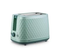 Ufesa Sunrise Joie Grille-Pain 900W, 2 Tranches, 6 Niveaux de Brunissage, Fonction Décongélation et Réchauffage, Plateau Ramasse-Miettes, Centrage Automatique, Éjection Automatique