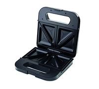 Ufesa SW7870 Delish Appareil Croque Monsieur et à Sandwich, 900W, Plaques Antiadhésives, 2 Sandwichs, Sans BPA, Inox/Plastique