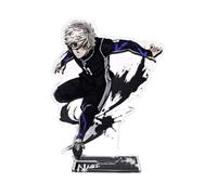 UfgDGS Anime Blue Lock Figure Stand Acrylique 15 cm - Support Double Face, Décoration Bureau et Cadeau Collection