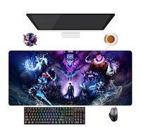 UfgDGS Tapis de Souris Anime Solo Leveling | Tapis de Souris XXL Imperméable (90 cm x 40 cm x 3 mm) | Base Antidérapante en Caoutchouc | Protection Clavier et Souris pour PC et Portable (5)