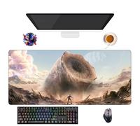 UfgDGS Tapis de Souris Game Dune Awakening | Tapis de Souris XXL Imperméable (90 cm x 40 cm x 3 mm) | Base Antidérapante en Caoutchouc (1)