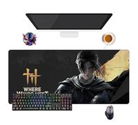 UfgDGS Tapis de Souris Game Where Winds Meet | Tapis XXL Lavable avec Bordures Renforcées (90 cm x 40 cm x 3 mm) | Surface Durable et Antidérapante | Idéal pour Bureau, Jeux et Maison (1)