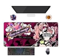 UfgDGS Tapis de Souris Game Zenless Zone Zero Nicole Llen Joe Hoshimi | Tapis de Souris XXL Imperméable (90 cm x 40 cm x 3 mm) | Base Antidérapante en Caoutchouc (7)