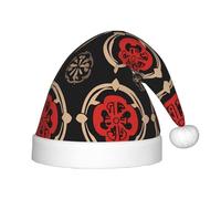 UFhgjjb Chapeau de Noël pour enfants avec motifs de bon augure - Couvre-chef de vacances pour Noël, Nouvel An, cadeaux de fête - Casquette chaude unisexe
