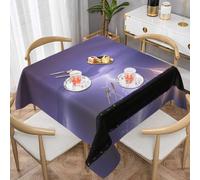 UFhgjjb Nappe carrée de 152,4 x 152,4 cm - Parfaite pour la salle à manger, la cuisine et les événements en plein air, impression sur toute la surface de la tempête de foudre