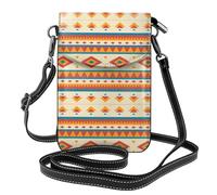 UFhgjjb Ocean Beach Petit sac à main pour téléphone portable imprimé ananas - Sac à bandoulière avec sangle réglable, parfait pour les voyages et un usage quotidien, Amérindien., Taille unique