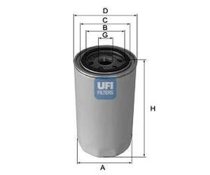 UFI 23.152.02 Filtre ? Huile