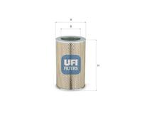 UFI 25.400.00 Filtre à huile
