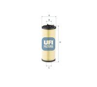 UFI 83.052.00 Filtre, système hydraulique de travail
