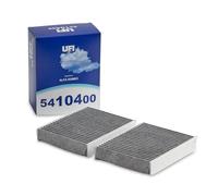 UFI Filters, Charcoal Cabin Filter 54.104.00, Filtre à cabine de Remplacement, Adapté aux Voitures, Applicable sur Divers Modèles de Alfra Romeo