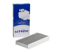 UFI Filters, Charcoal Cabin Filter 54.142.00, Filtre à cabine de Remplacement, Adapté aux Voitures, Applicable sur Divers Modèles Citroen et Peugeot
