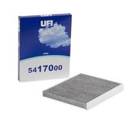 UFI Filters, Charcoal Cabin Filter 54.170.00, Filtre à cabine de Remplacement, Adapté aux Voitures, Applicable sur Divers Modèles Ford B-Max, EcoSport, Fiesta, KA, Puma, Tourneo et Transit